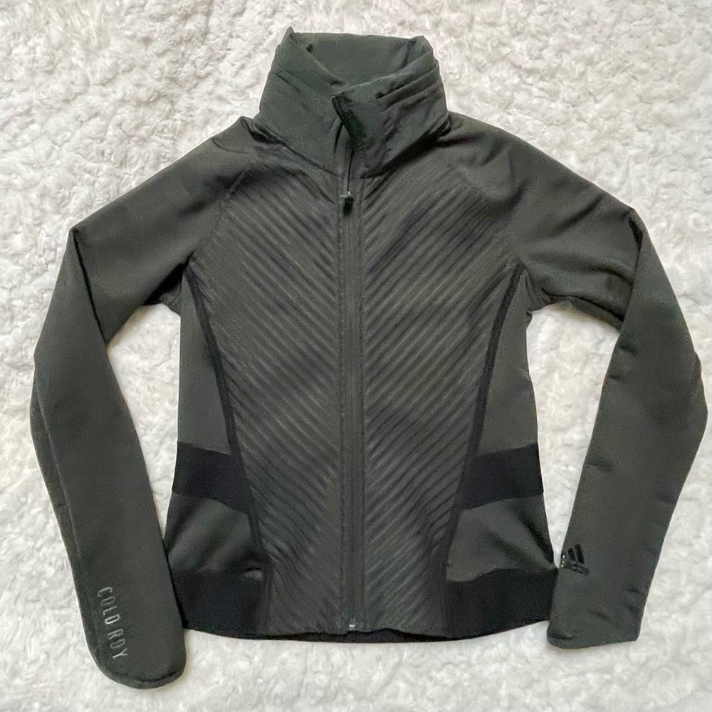 Adidas CLD RDY running jacket in army green